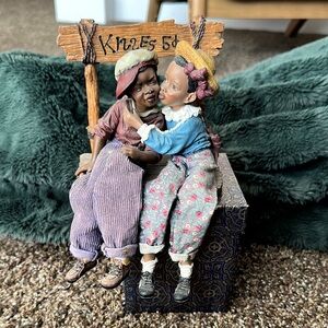 Charming Figurine of Two Children